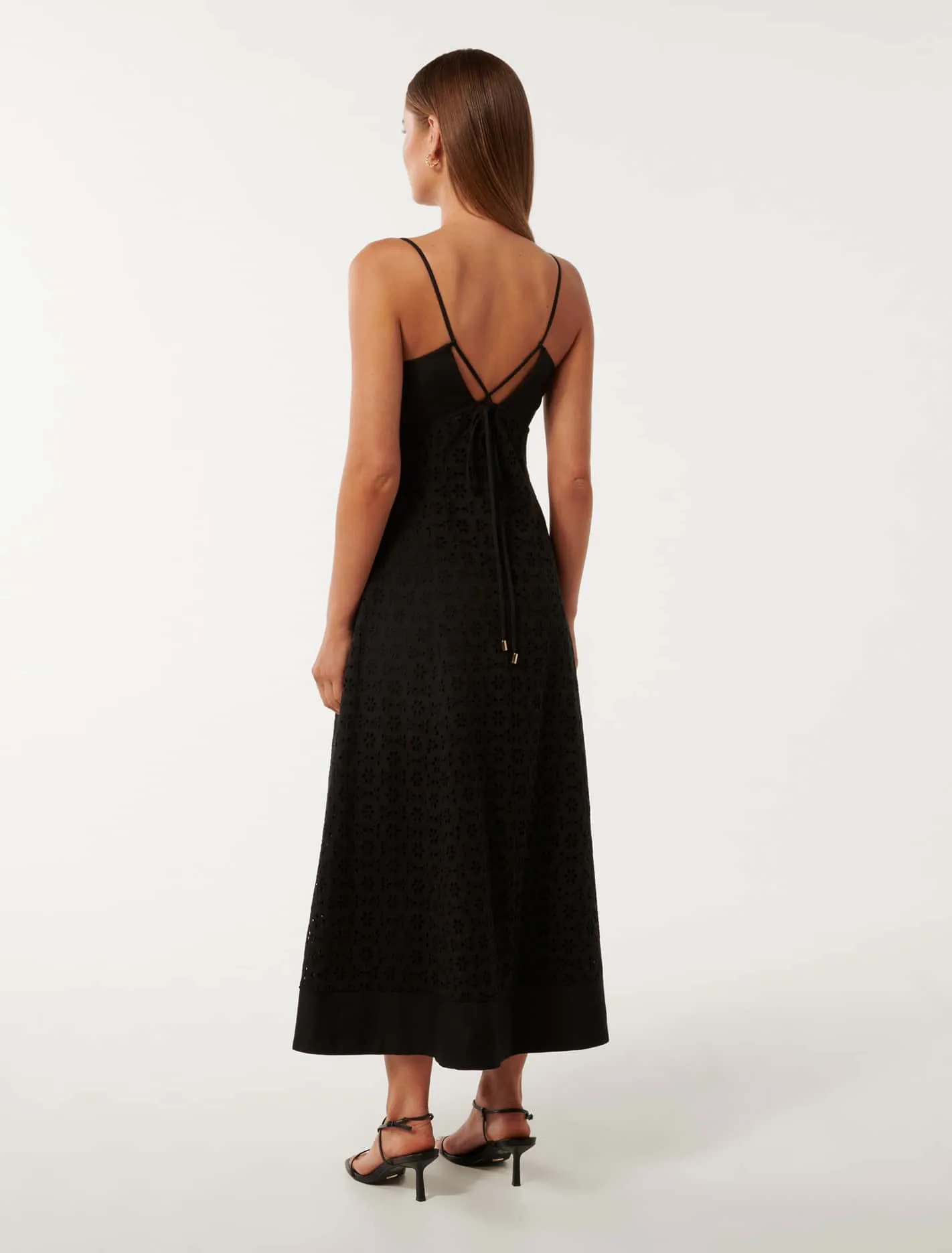 Petra Broderie Midi Dress