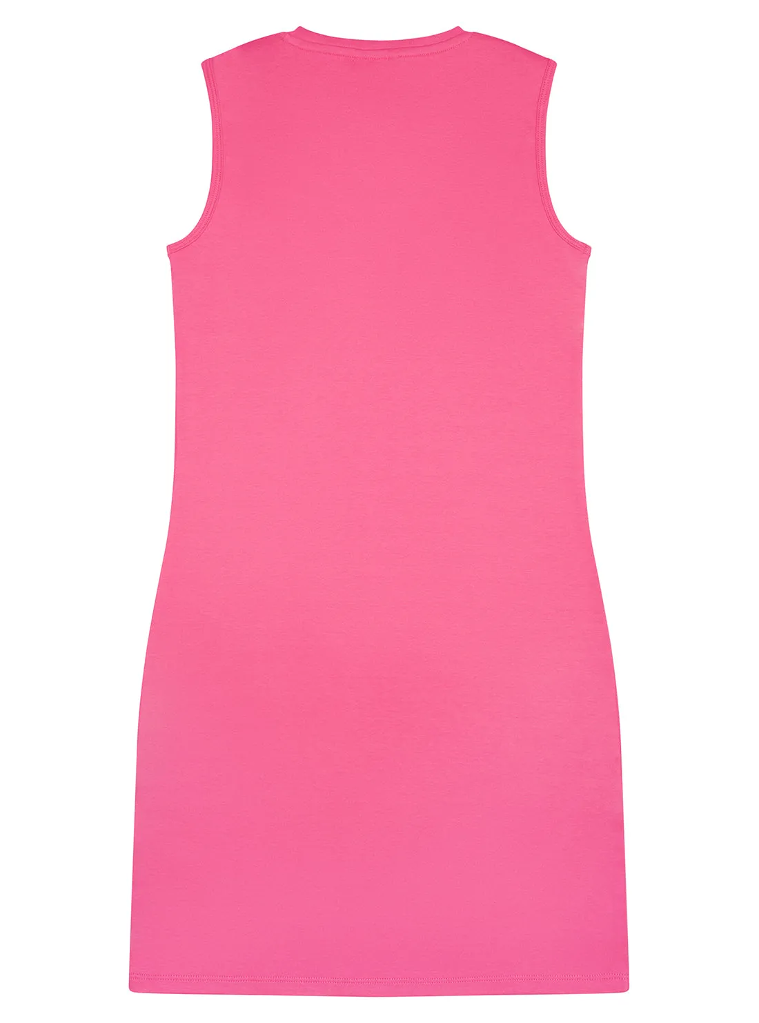 Pink Interlock Short Sleeve Dress (7-16)