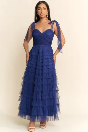 PRE-ORDER: Grace Tulle Dress in Lavender Blue