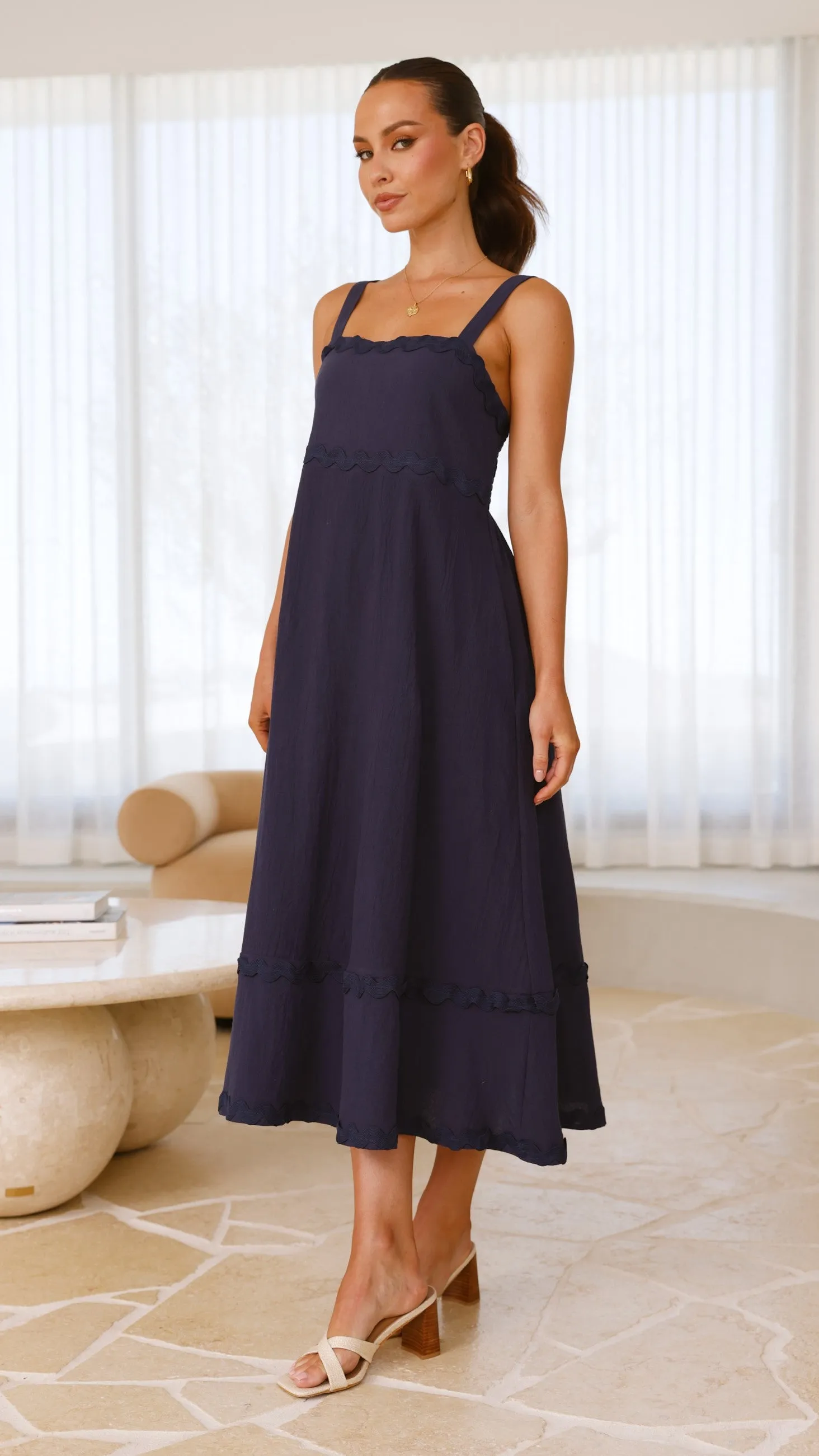 Raelynn Maxi Dress - Navy