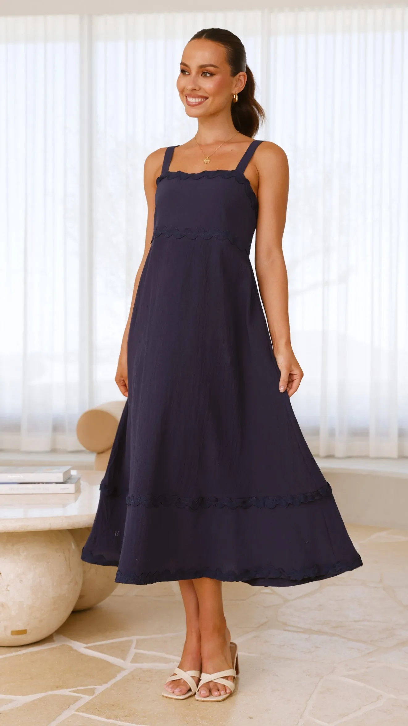 Raelynn Maxi Dress - Navy