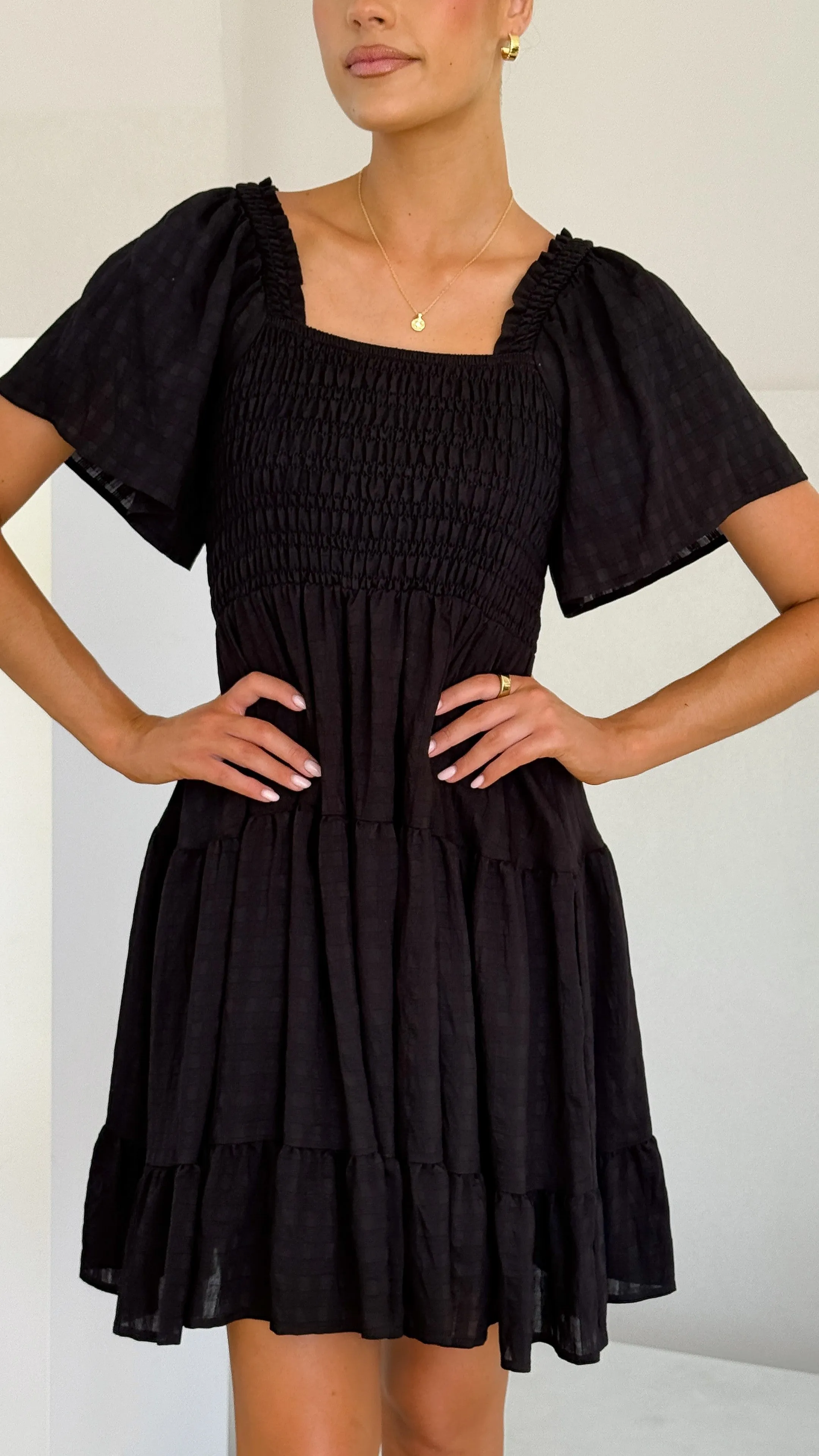 Sammi Mini Dress - Black