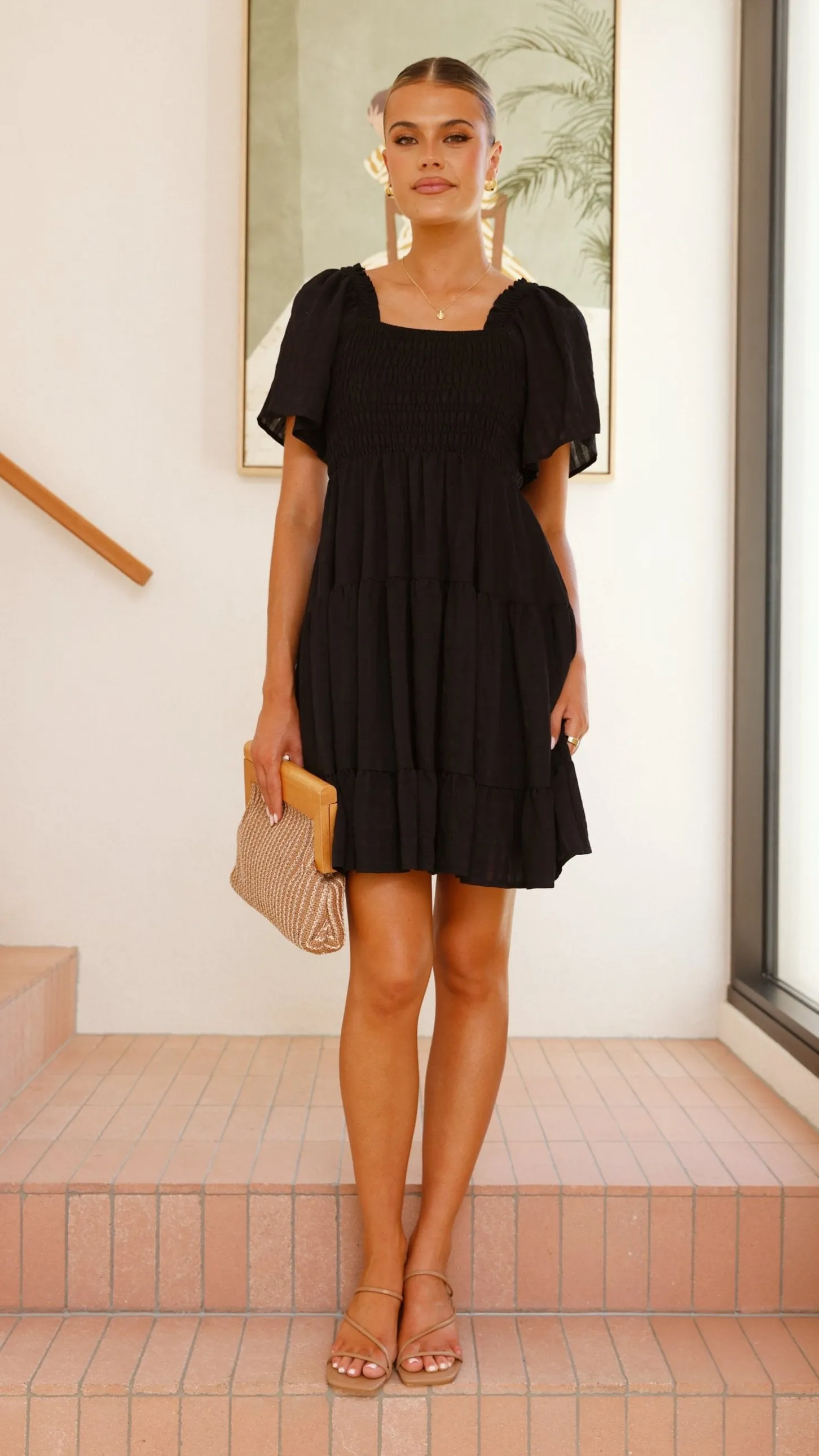 Sammi Mini Dress - Black