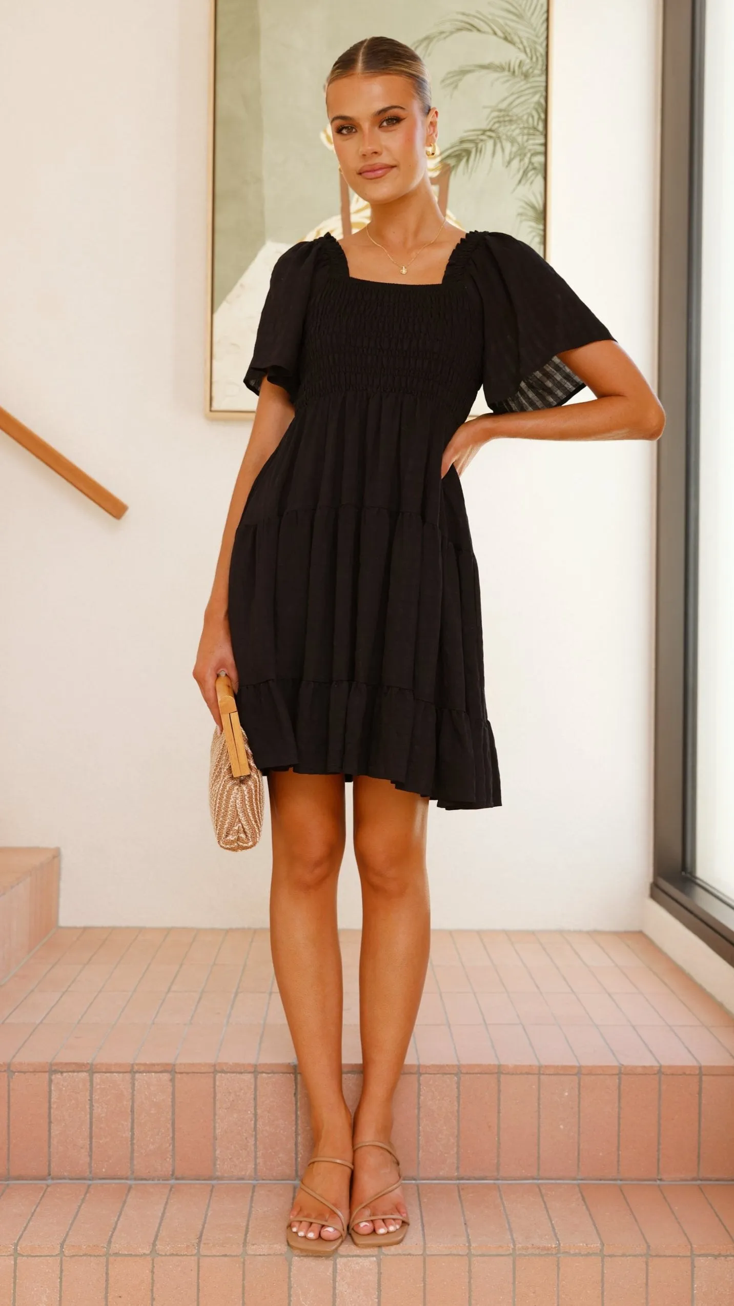 Sammi Mini Dress - Black
