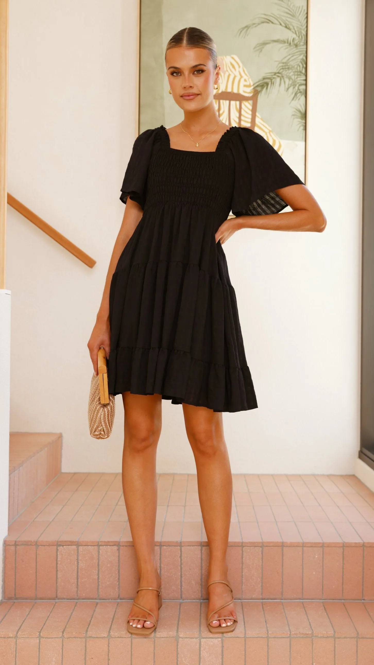 Sammi Mini Dress - Black