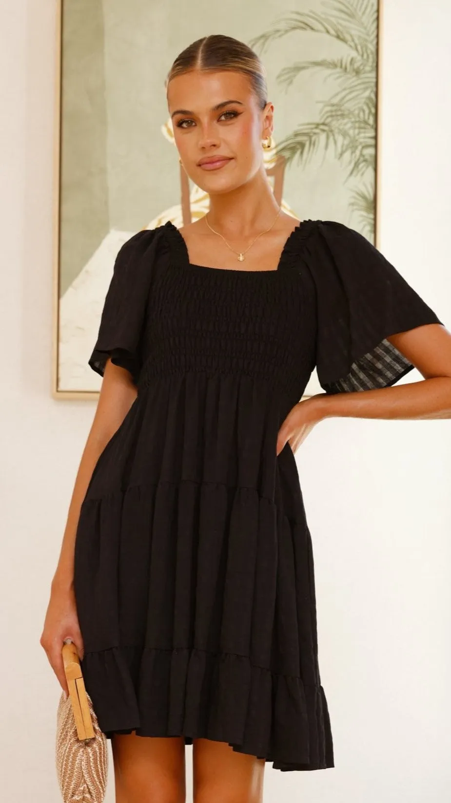 Sammi Mini Dress - Black