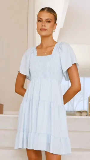 Sammi Mini Dress - Blue