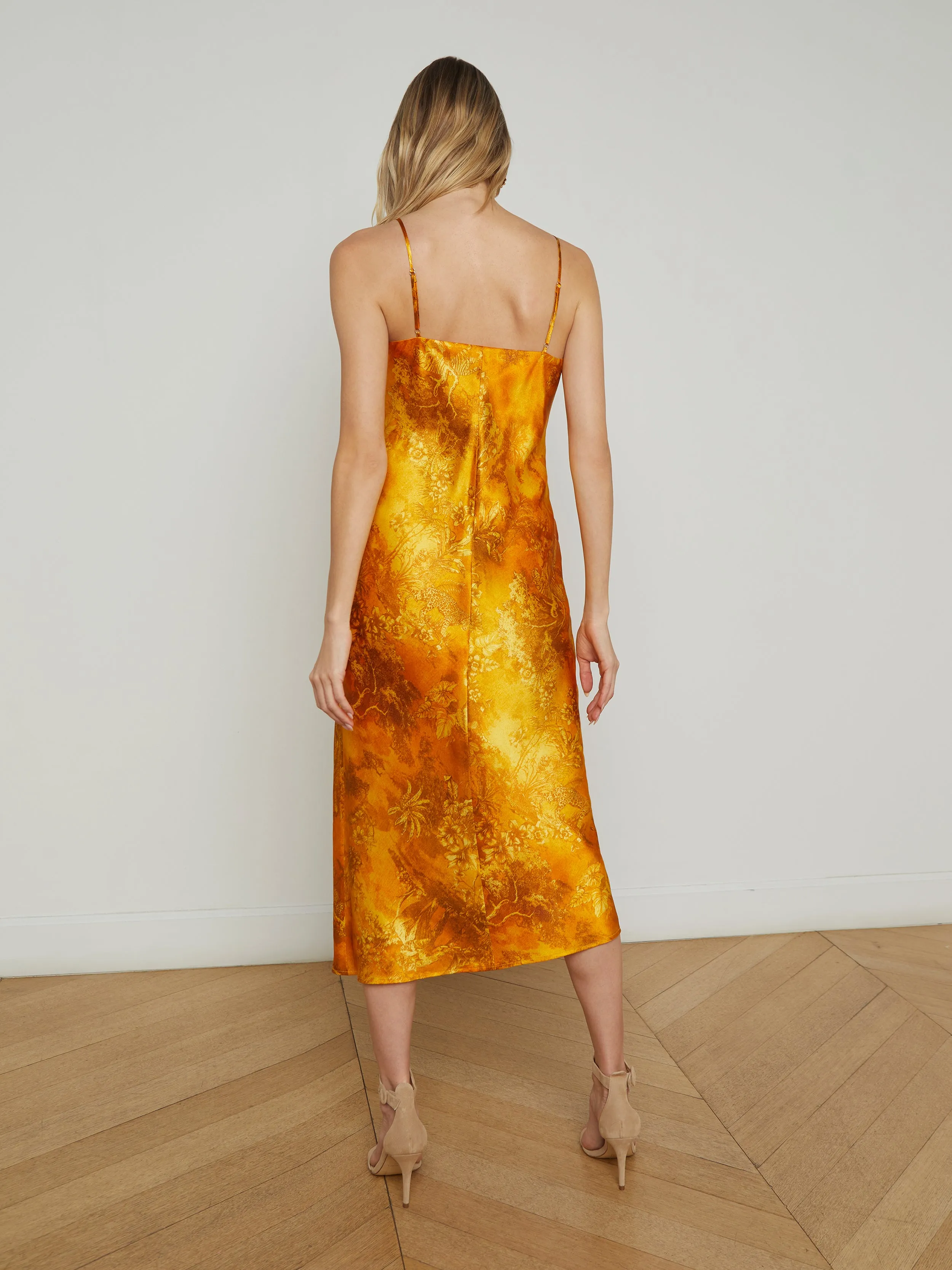Seridie Silk Slip Dress