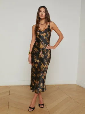 Seridie Silk Slip Dress