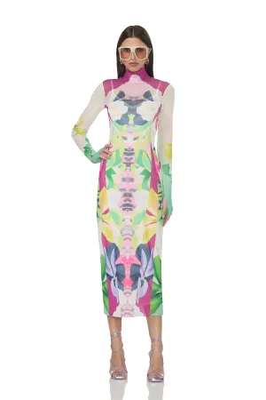 Shailene Dress - Mirror Tropical