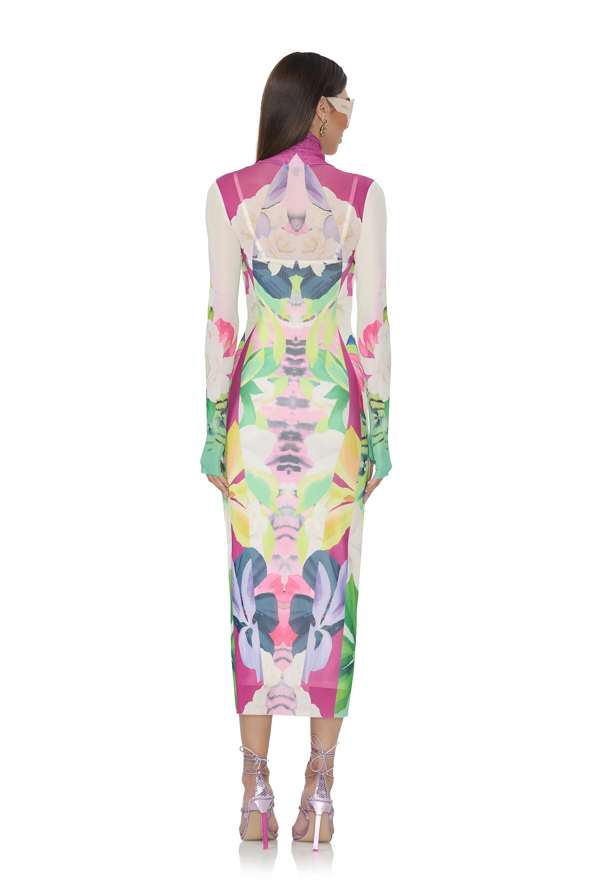 Shailene Dress - Mirror Tropical