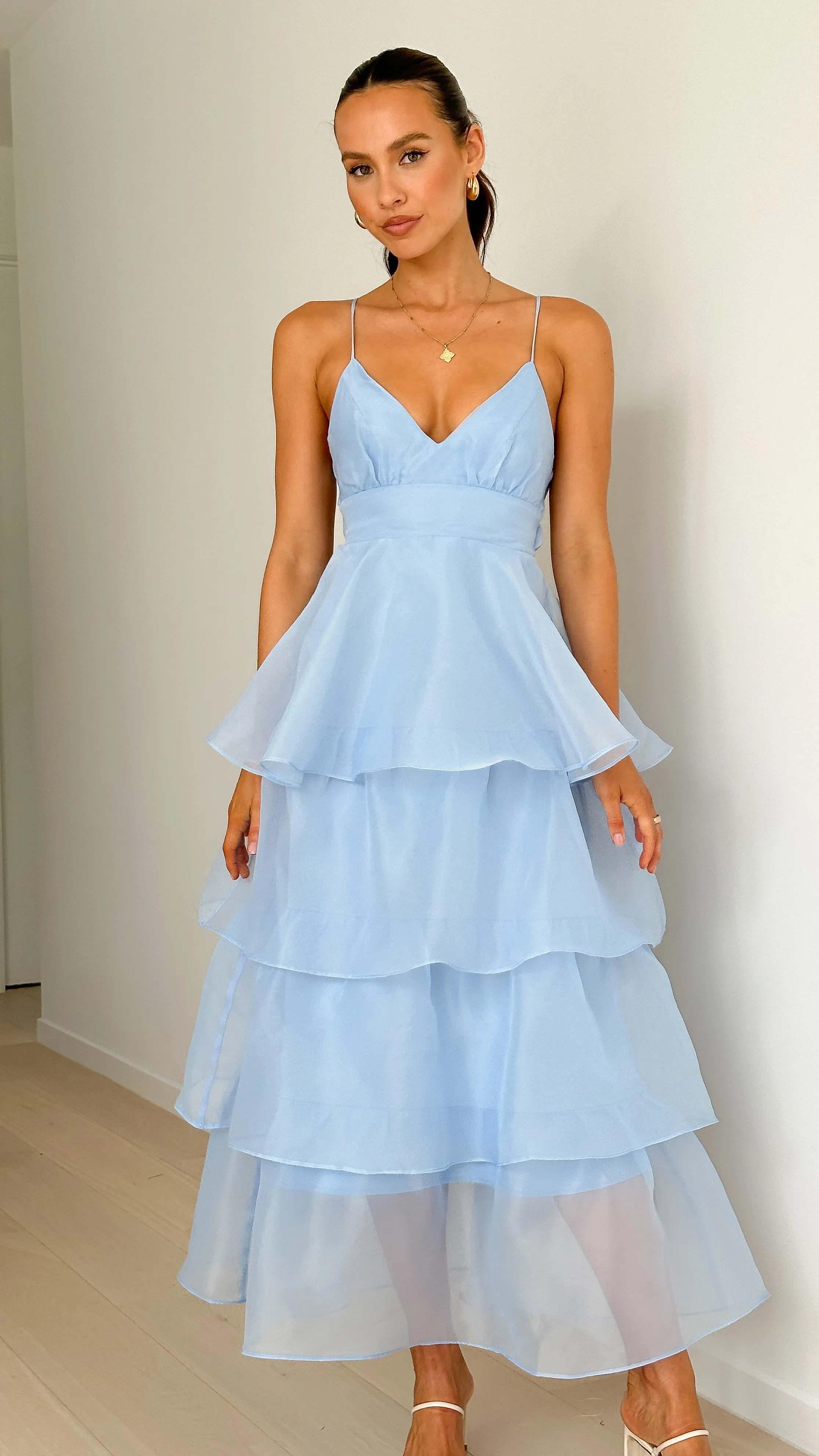 Shayla Maxi Dress - Blue