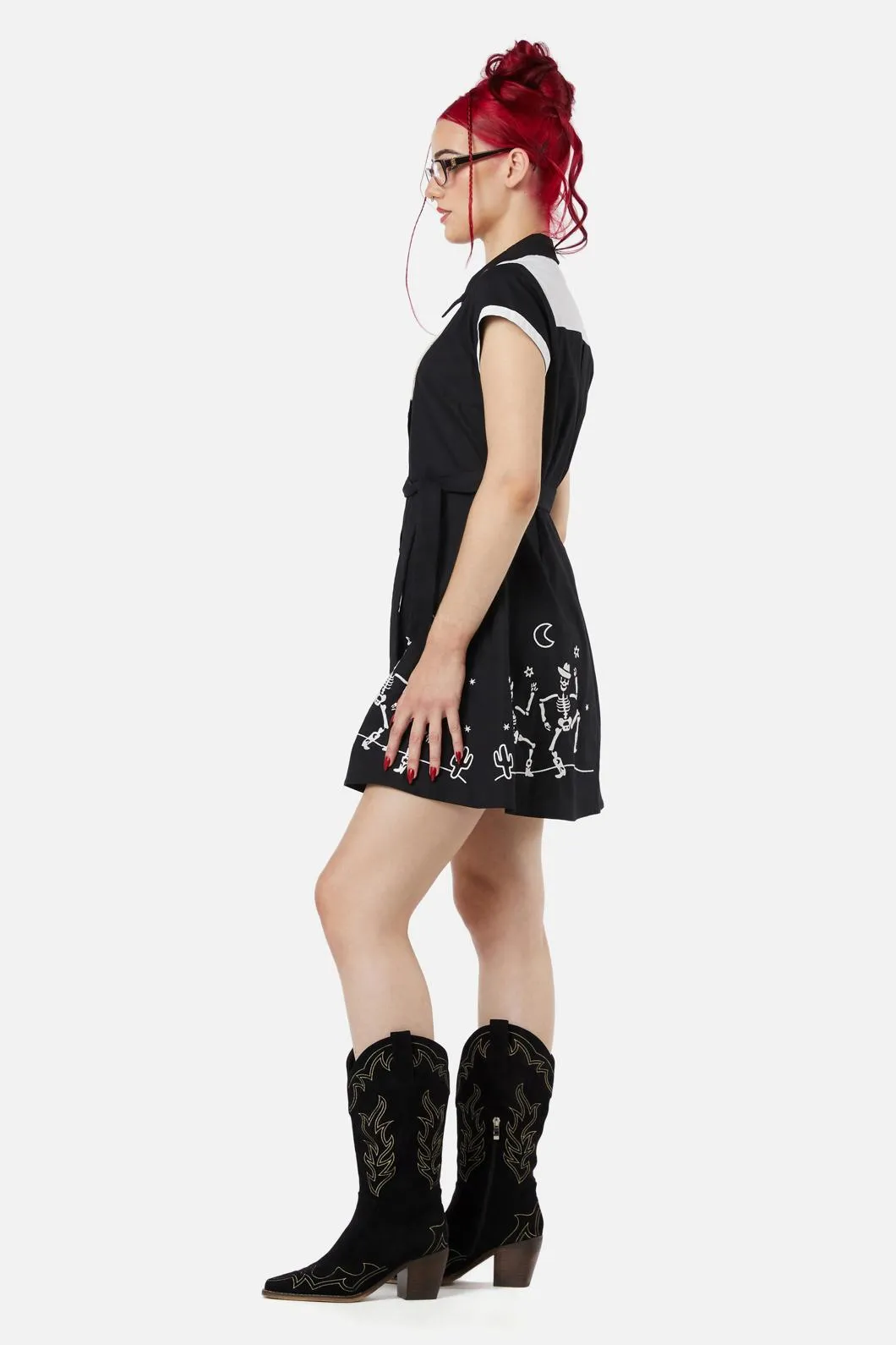 Skelly Skater Dress
