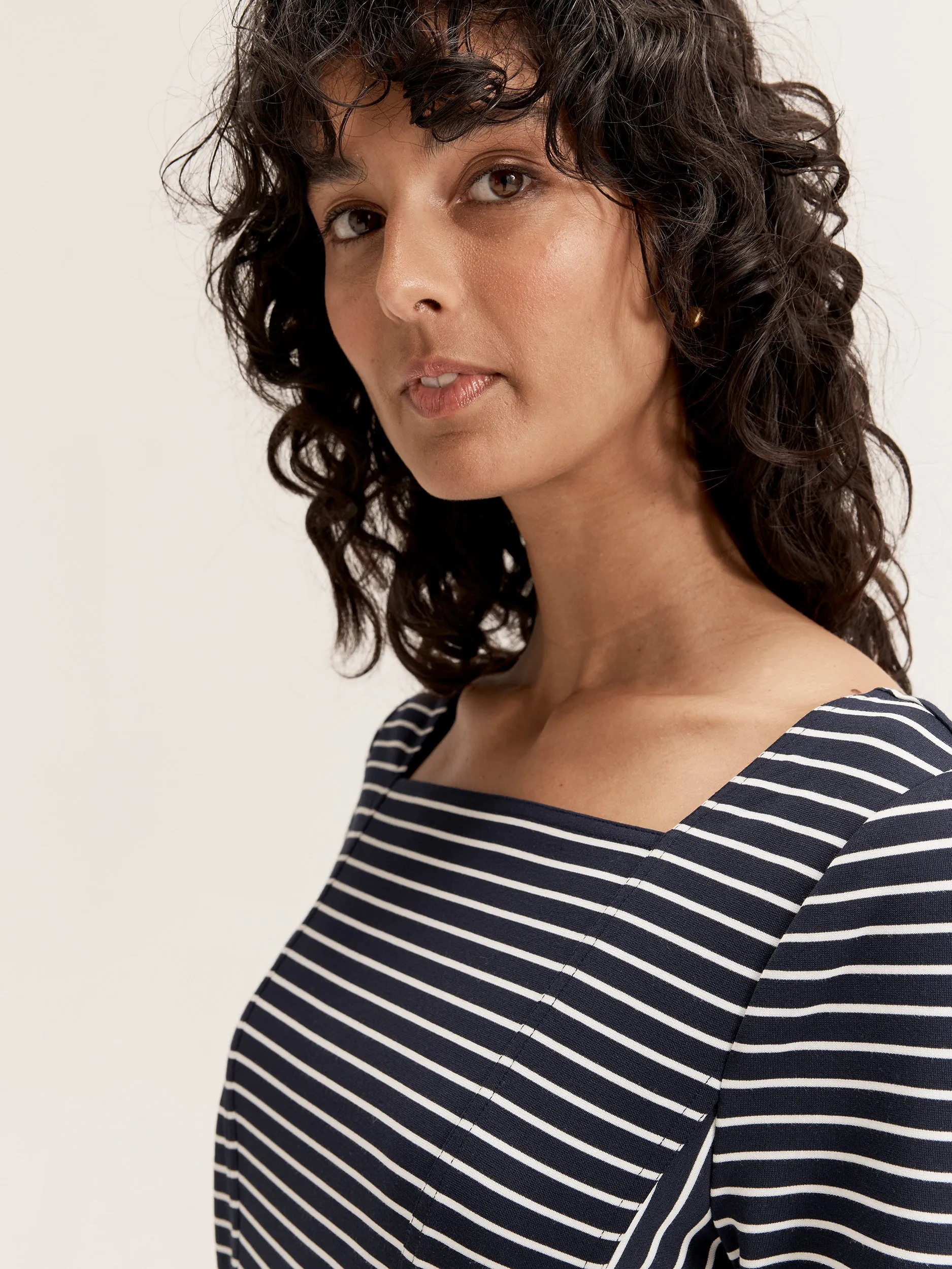 Sofie Stripe Ponte Dress