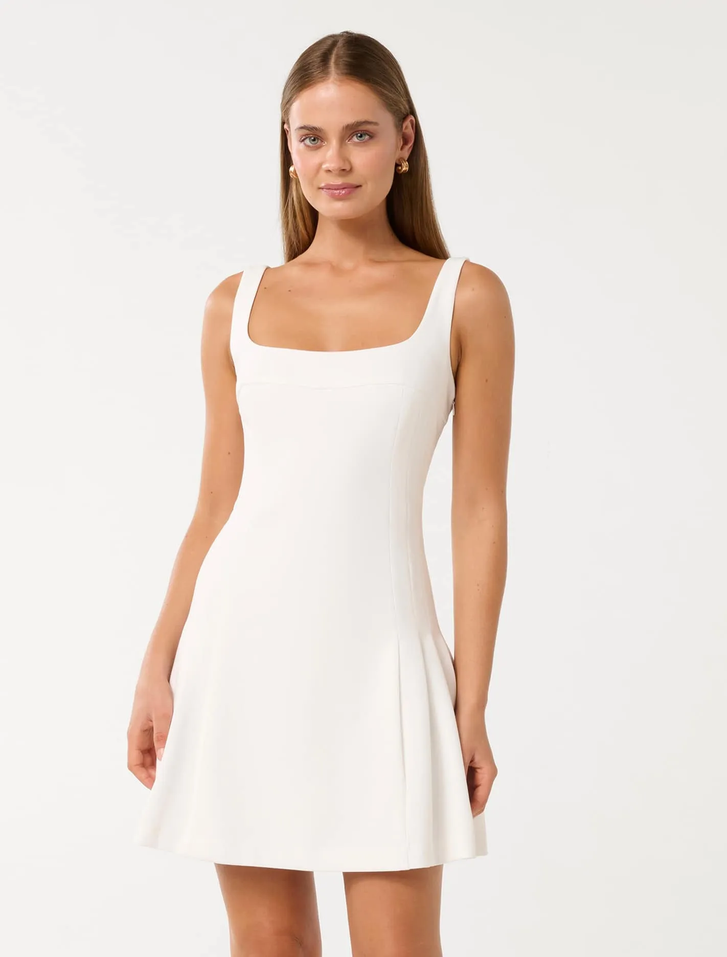 Tanya Pleated Mini Dress