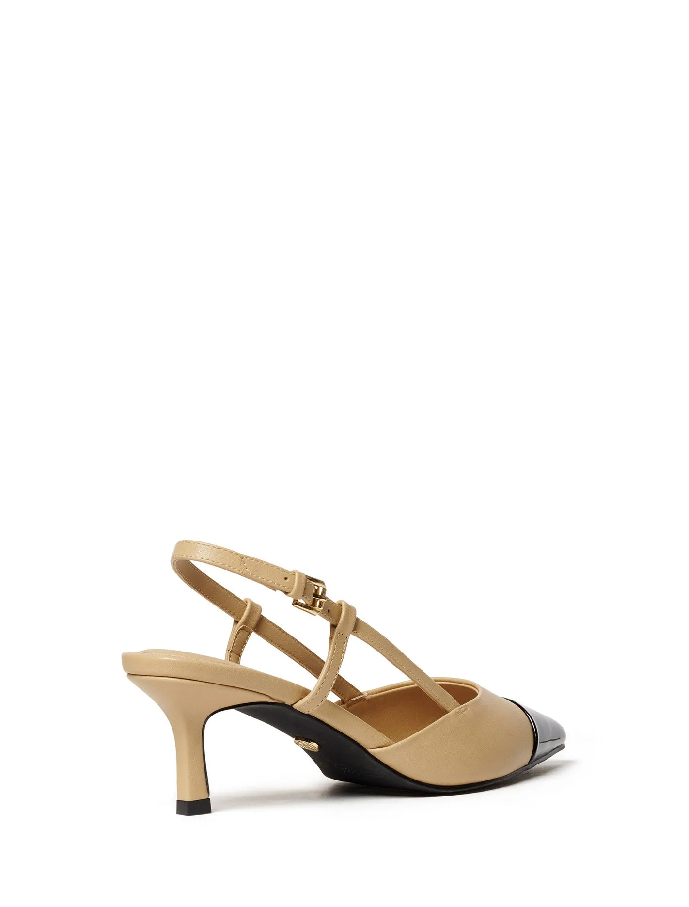 Taryn Toe Cap Slingback Heel