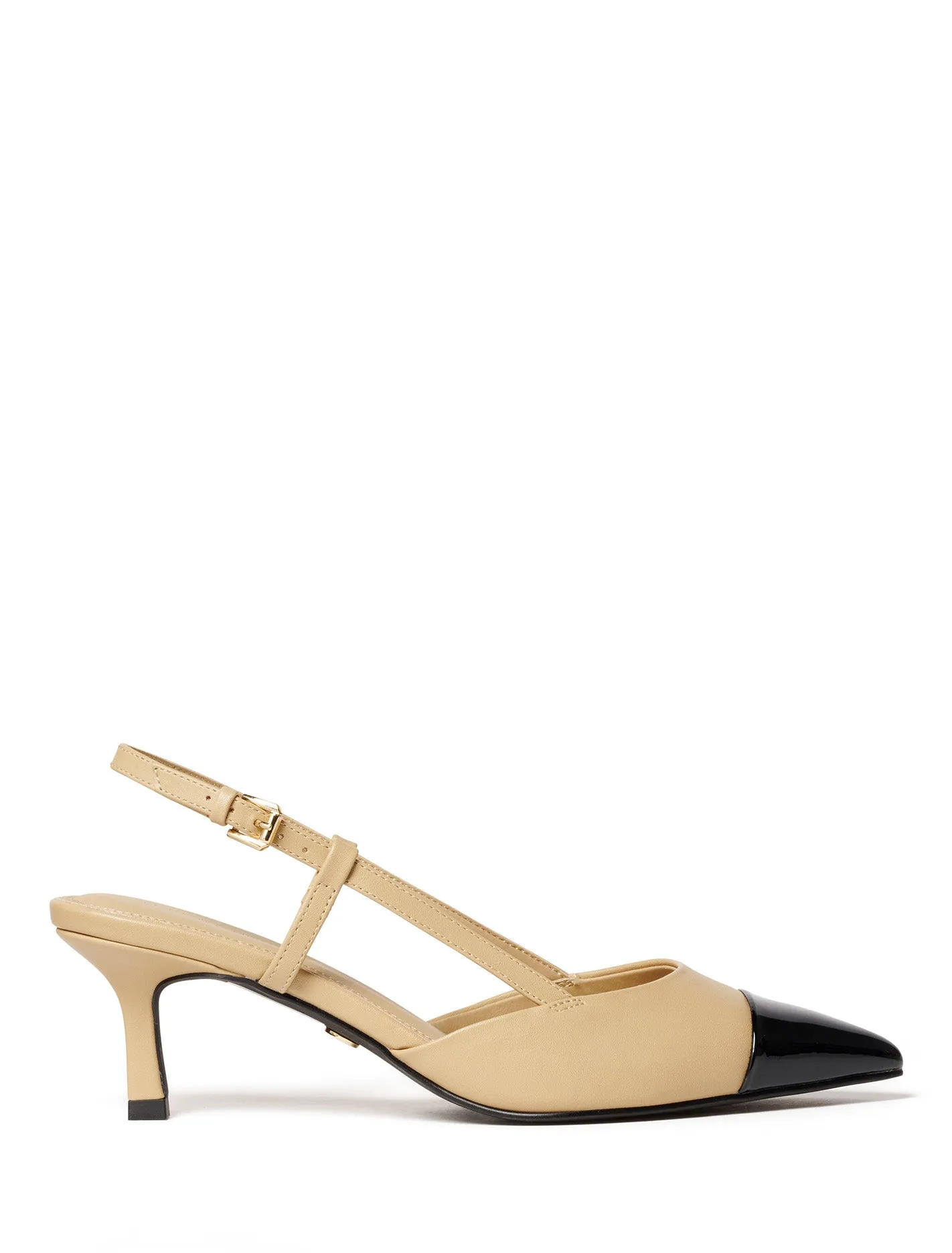 Taryn Toe Cap Slingback Heel