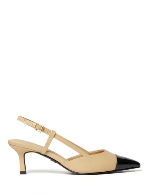 Taryn Toe Cap Slingback Heel