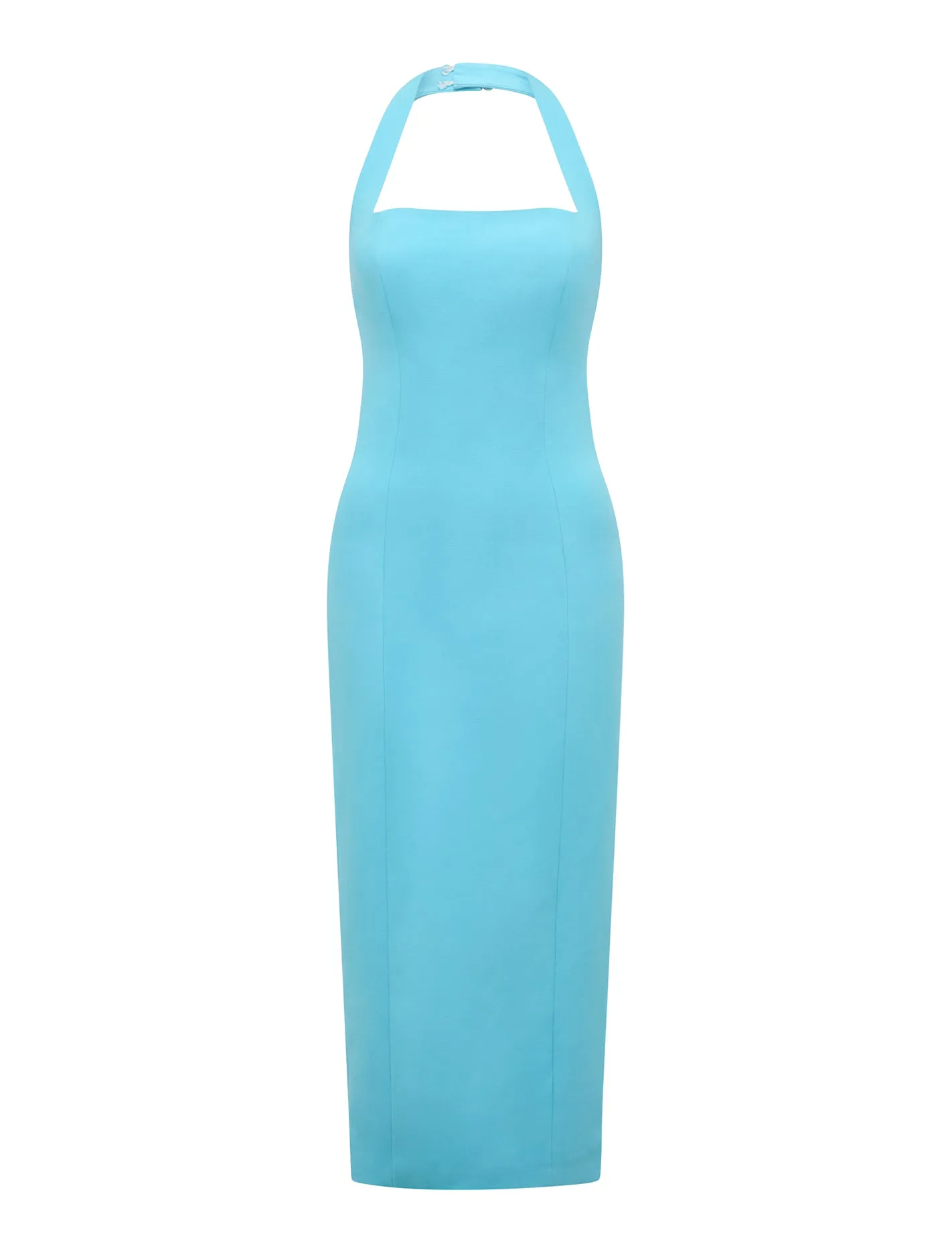 Veronica Halter Bodycon Midi Dress