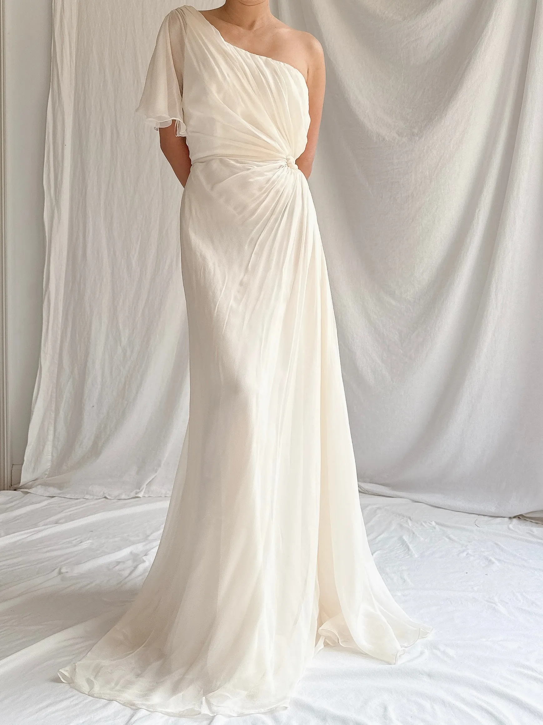 Vintage Alberta Ferretti Silk Gown - IT 42/ US 6