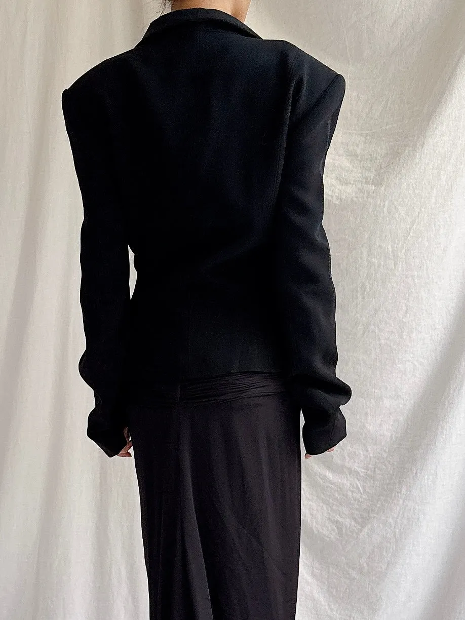 Vintage Alliage Paris Striped Jacket - M/42