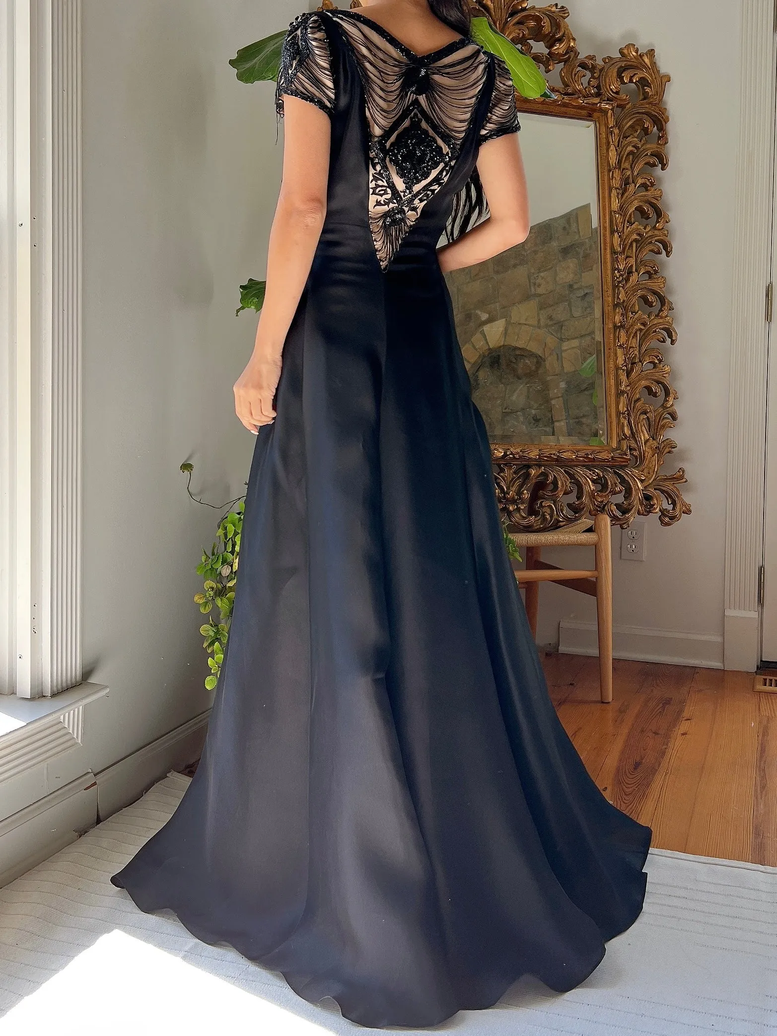 Vintage Angel Sanchez Silk Organza Gown - S/M