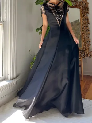 Vintage Angel Sanchez Silk Organza Gown - S/M