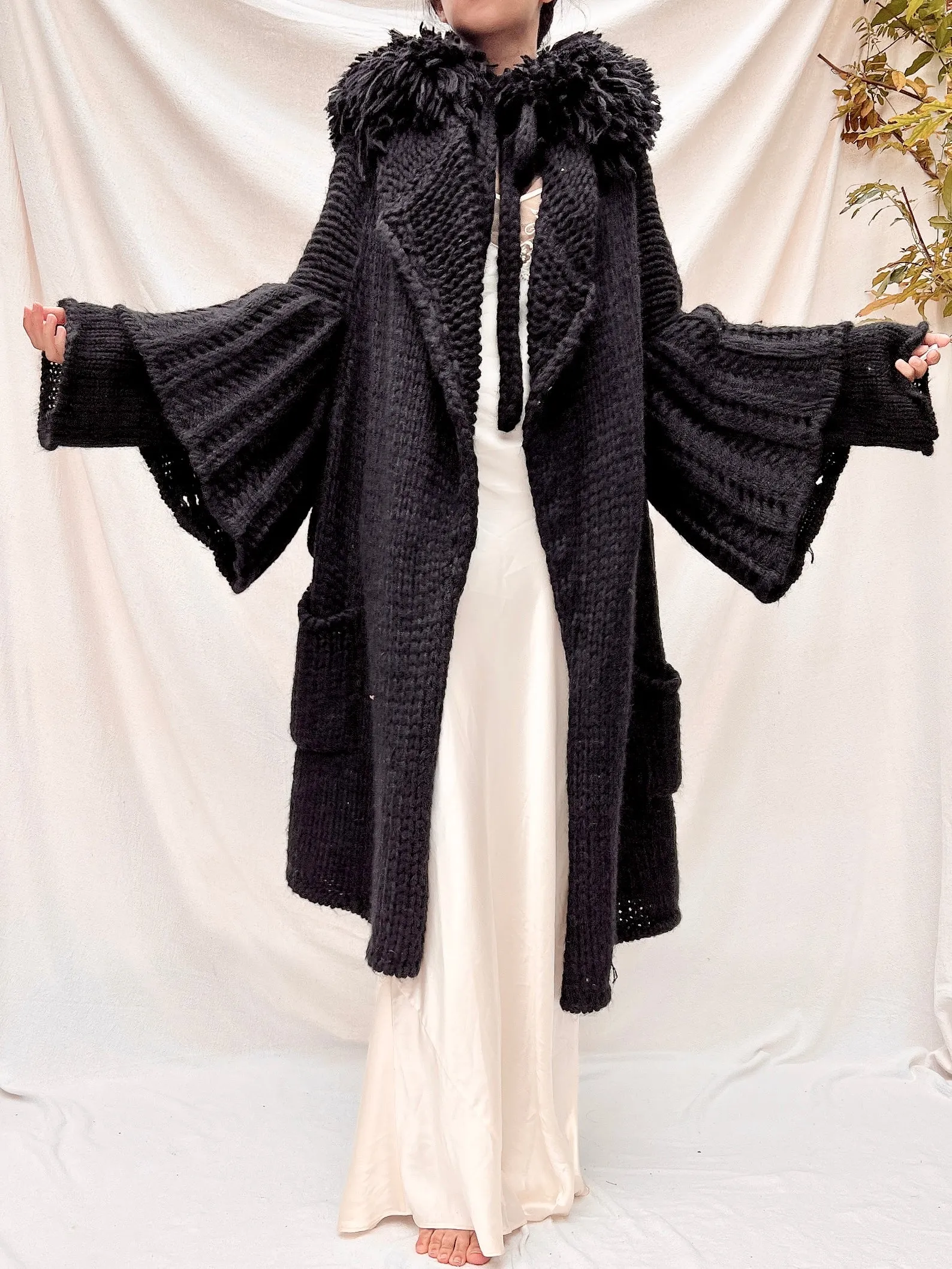 Vintage Italian Knit Duster - OSFM