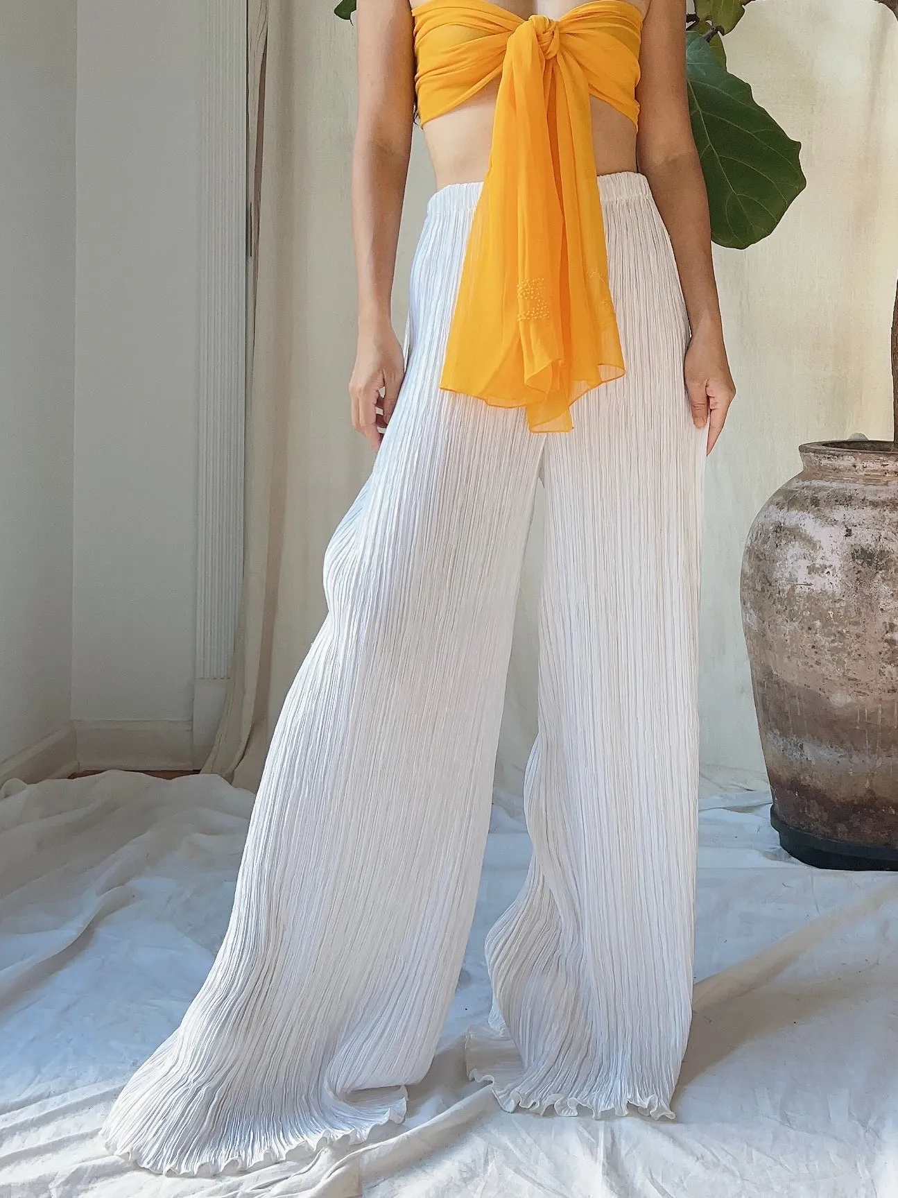 Vintage Mary McFadden Pleated Trousers - M/L