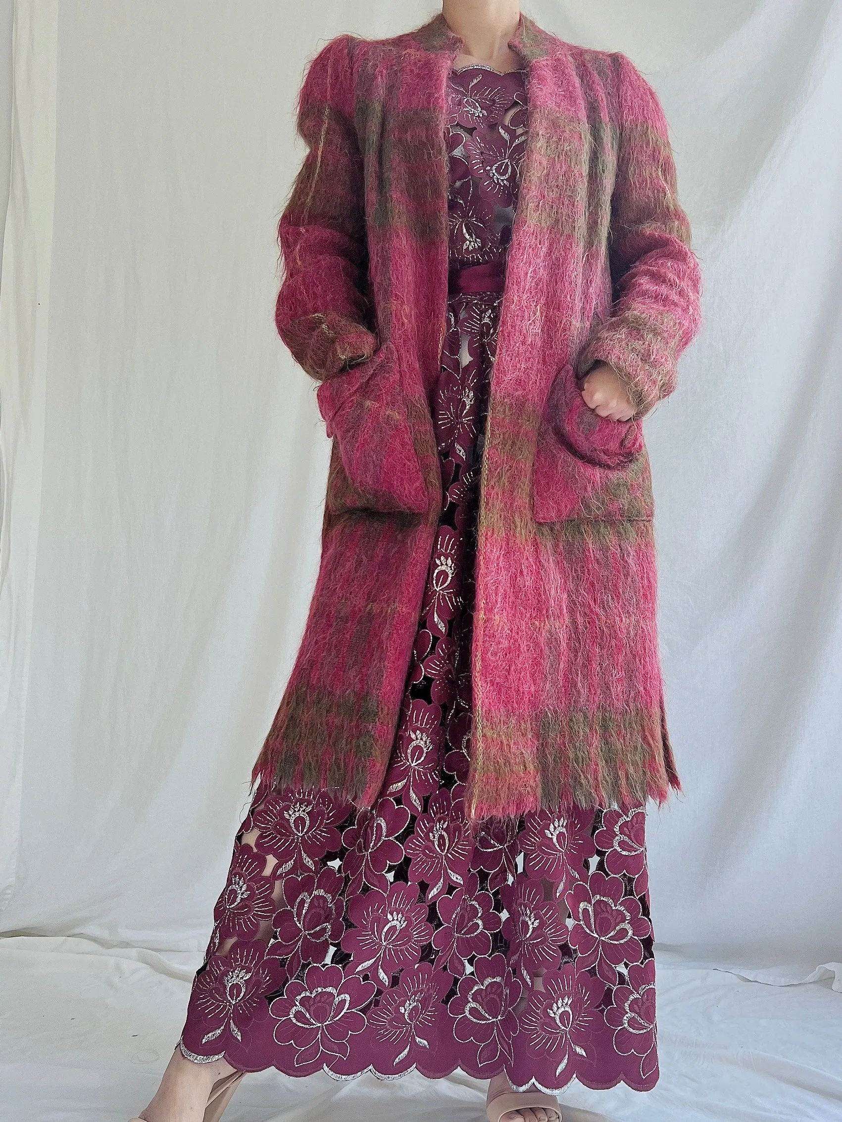 Vintage Mohair Coat - S