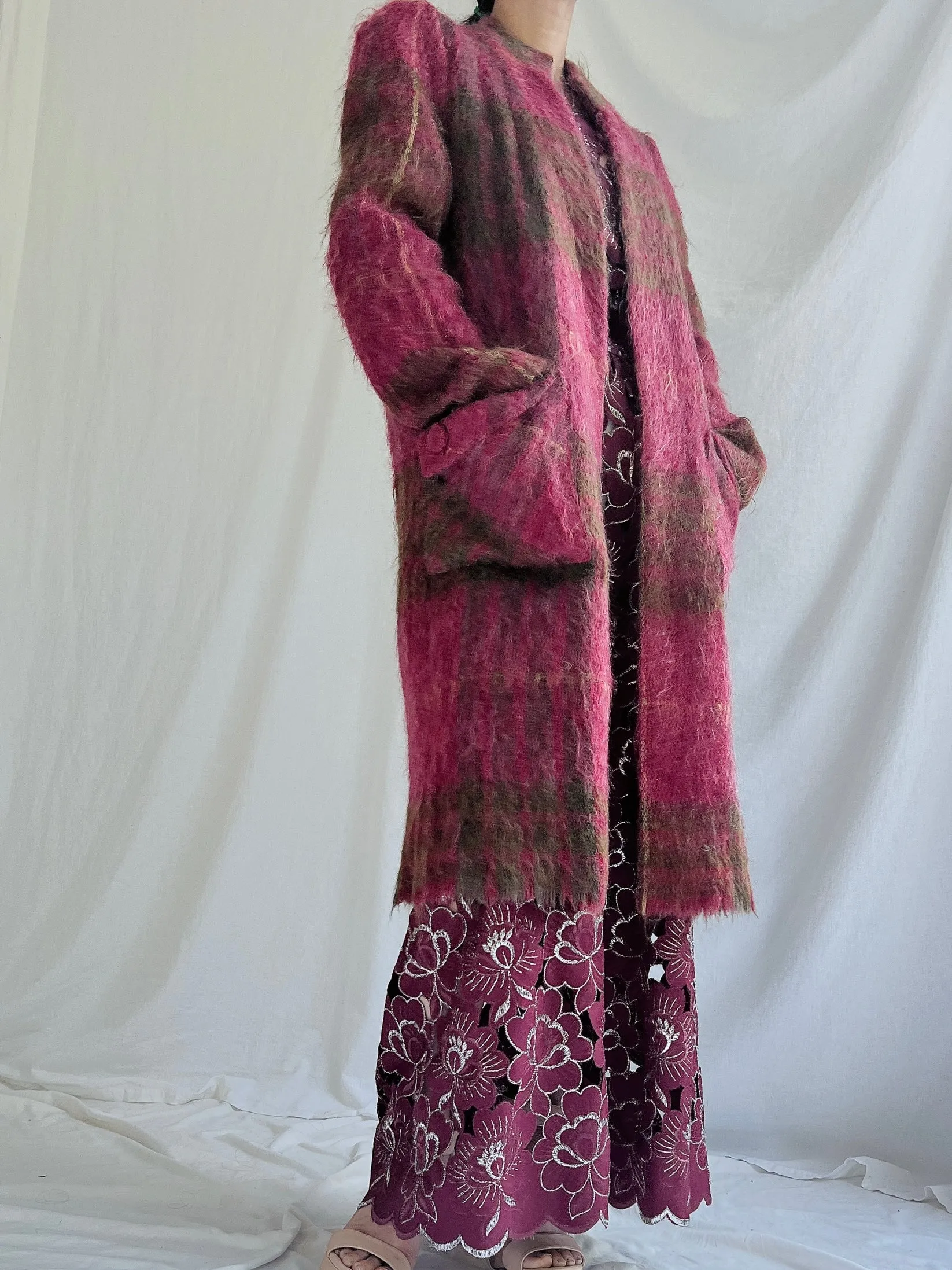 Vintage Mohair Coat - S