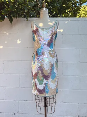 Vintage Paillettes Dress - S/4