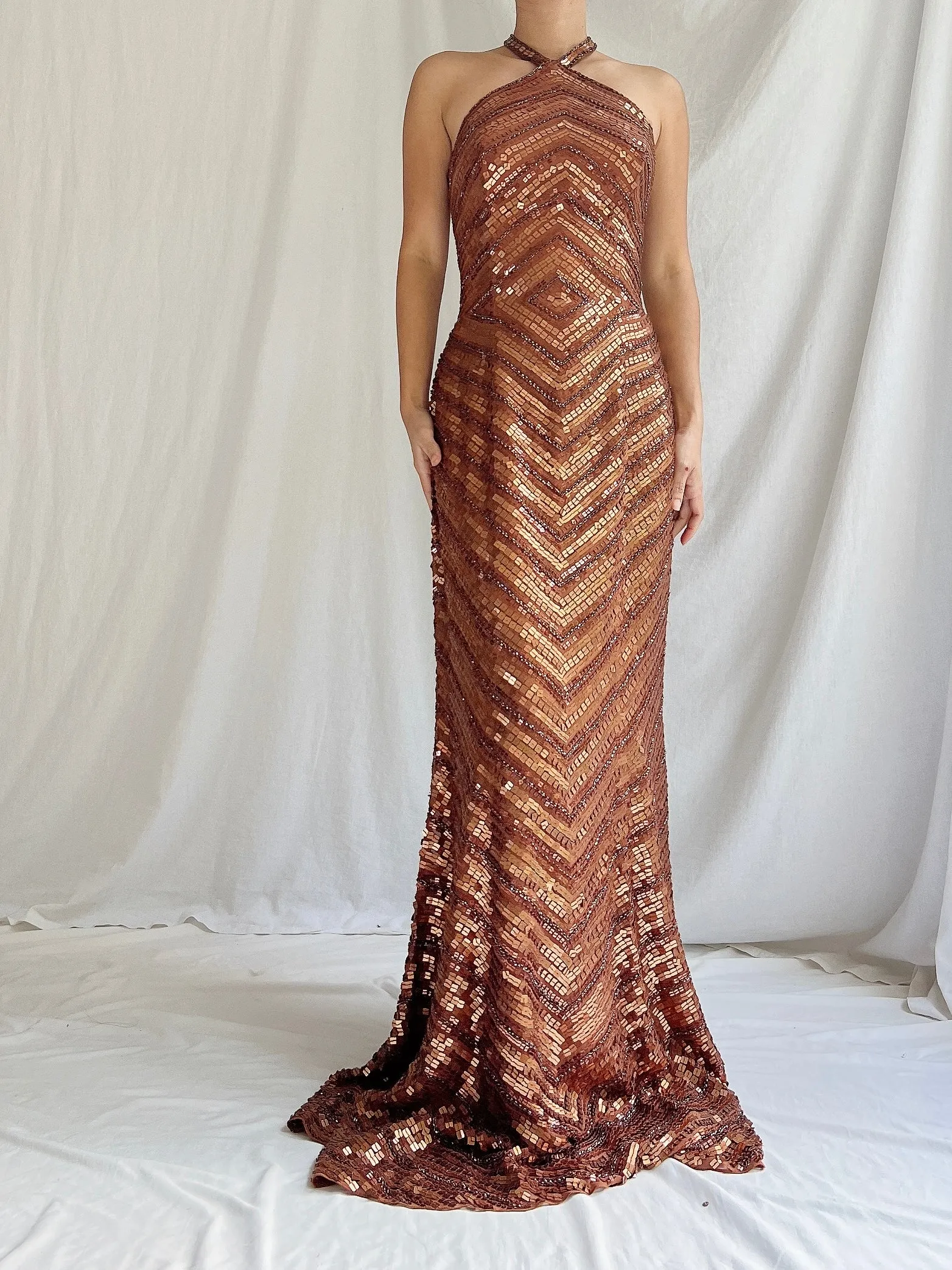 Vintage Sequins Dress -SS/6
