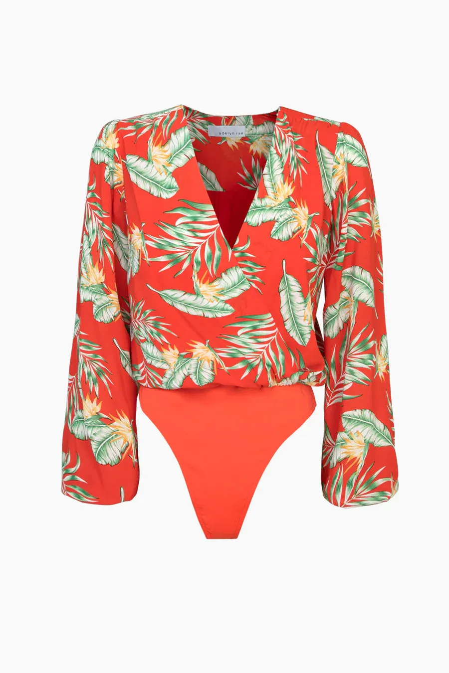 Wennie Crepe Bodysuit