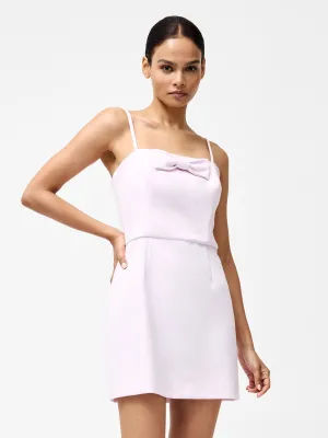 Whisper Bow Mini Dress