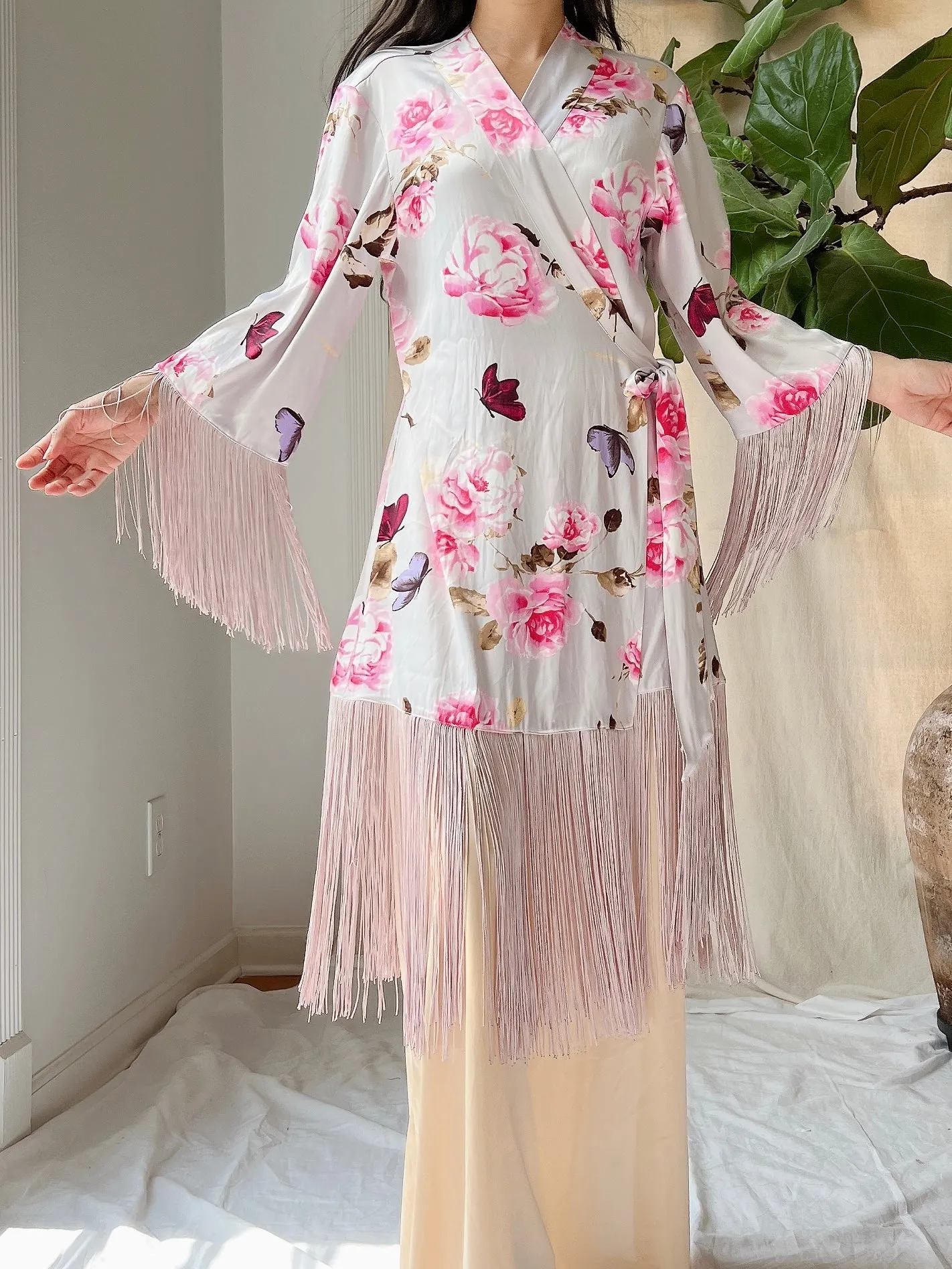 Y2K VS Fringe Duster - S/M