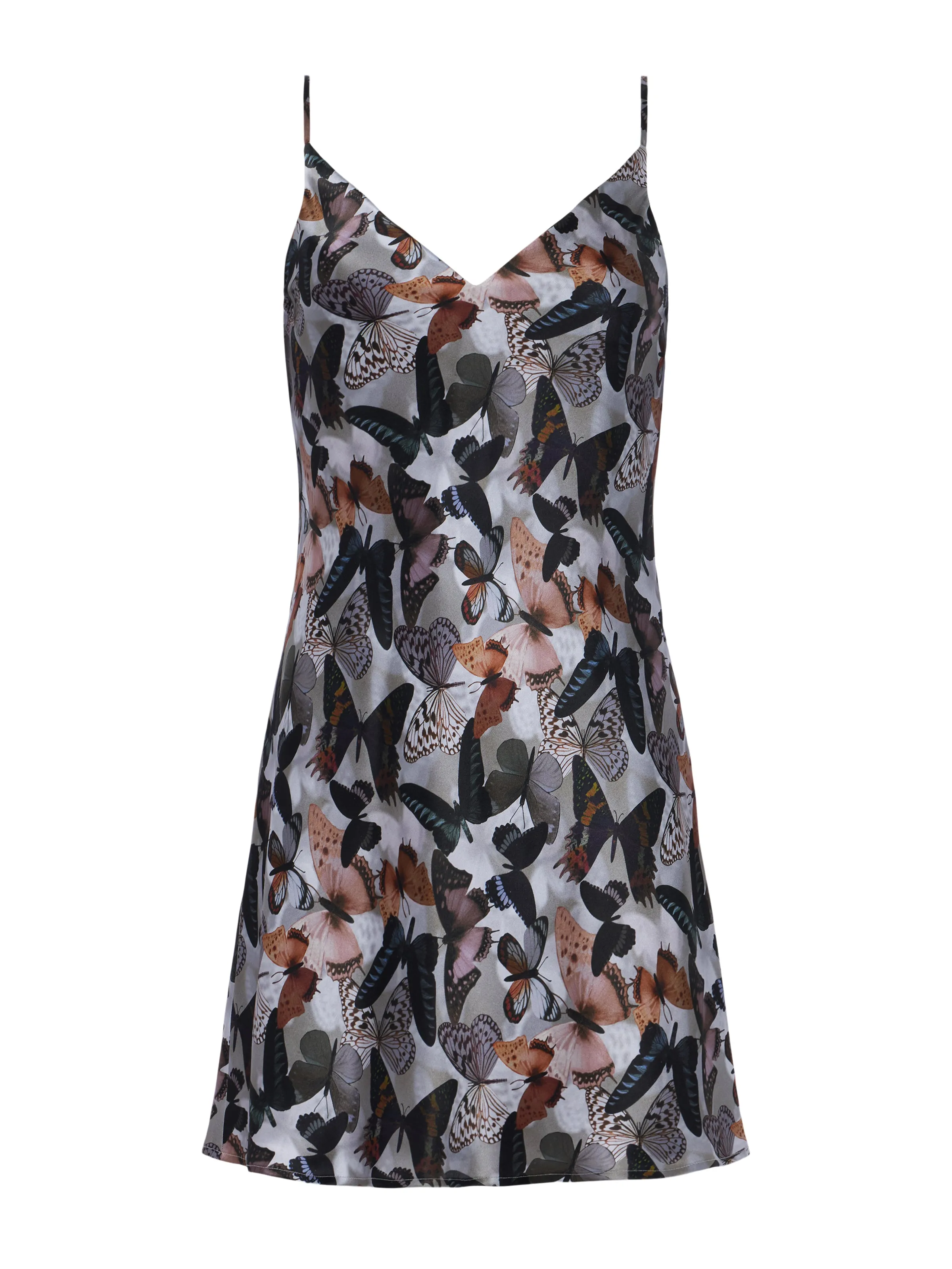 Zaria Silk Mini Dress